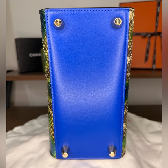 RARE Christian Louboutin Paloma Python Roccia - Small - Picture 7 of 16